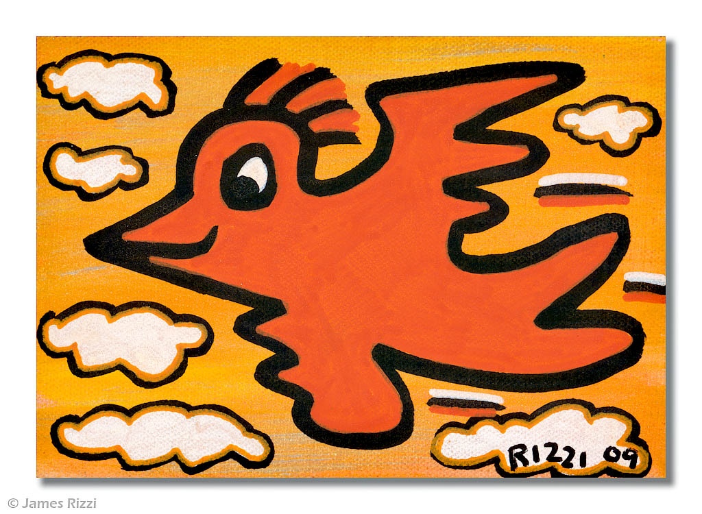 Rizzi Bird flying high 2009
