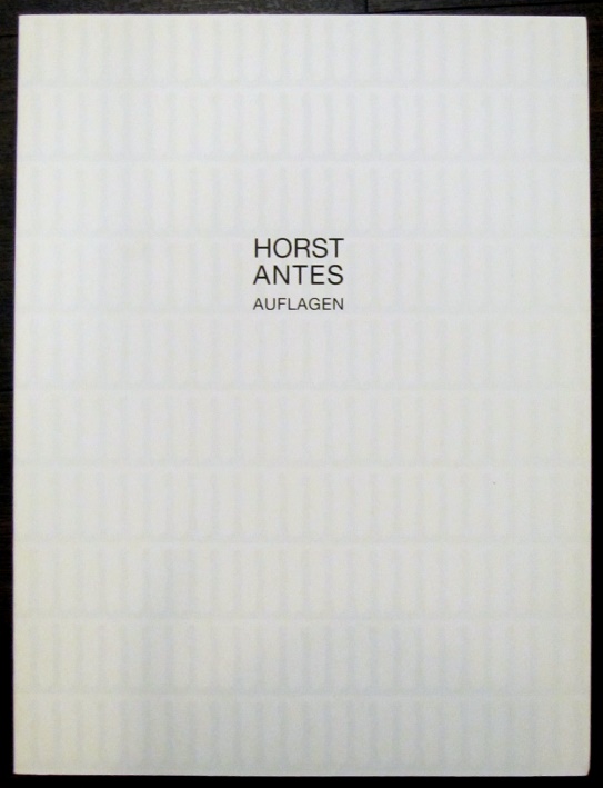 Horst Antes - Auflagen
