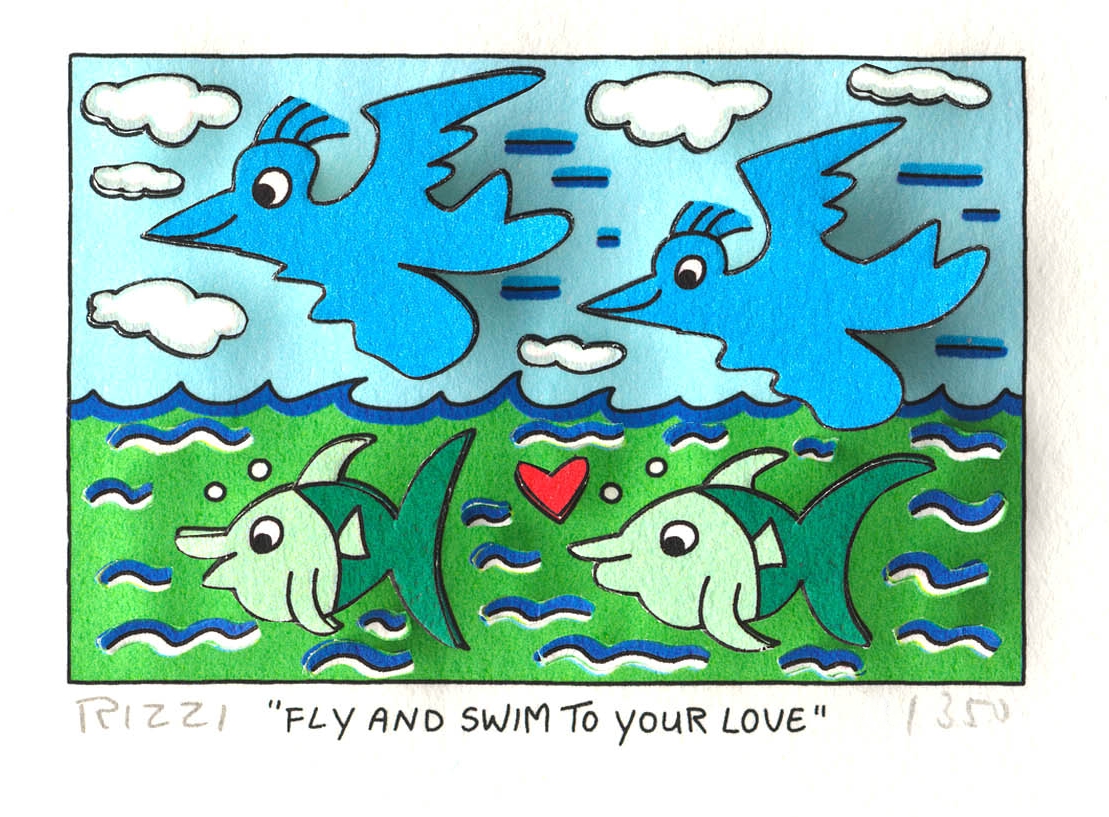 Fly and Swim to Your Love, gerahmt