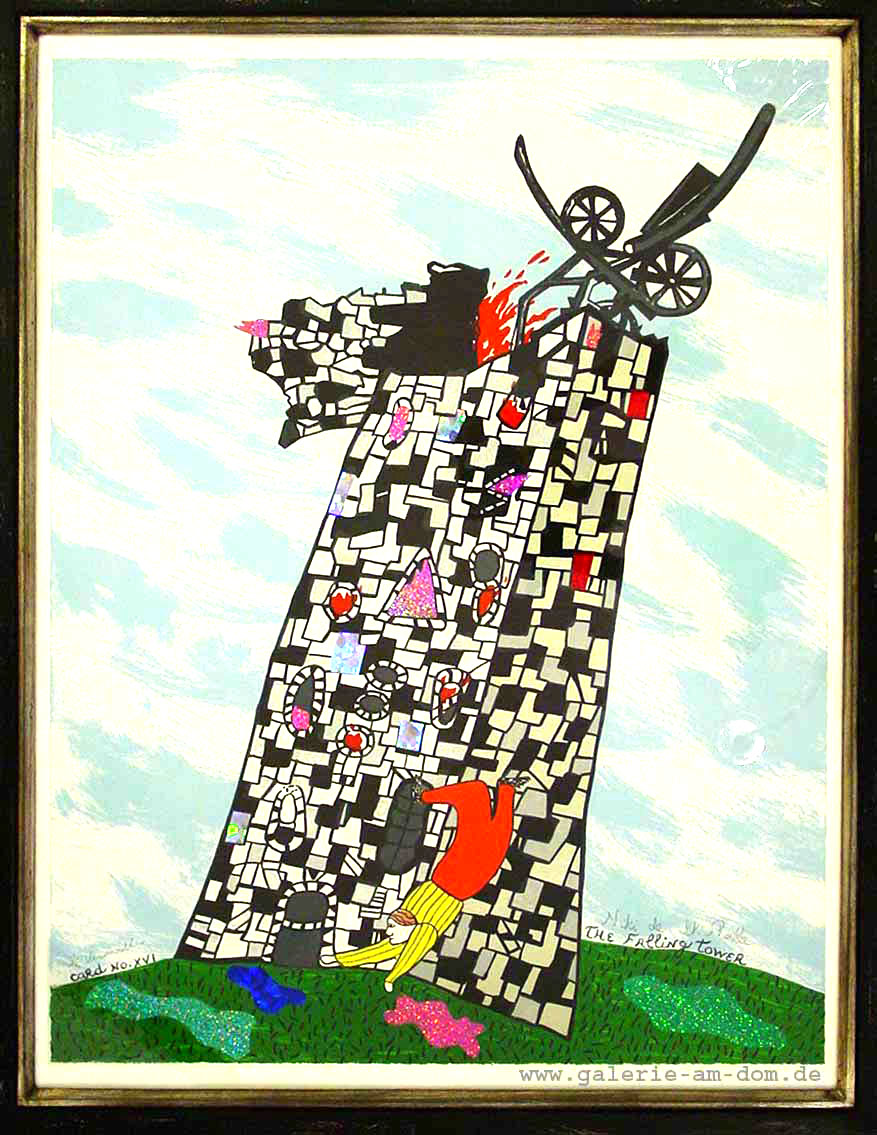 The falling tower - Card Nr. XVI