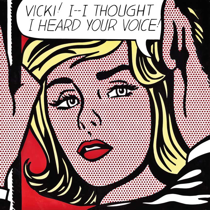 Roy Lichtenstein: Vicki
