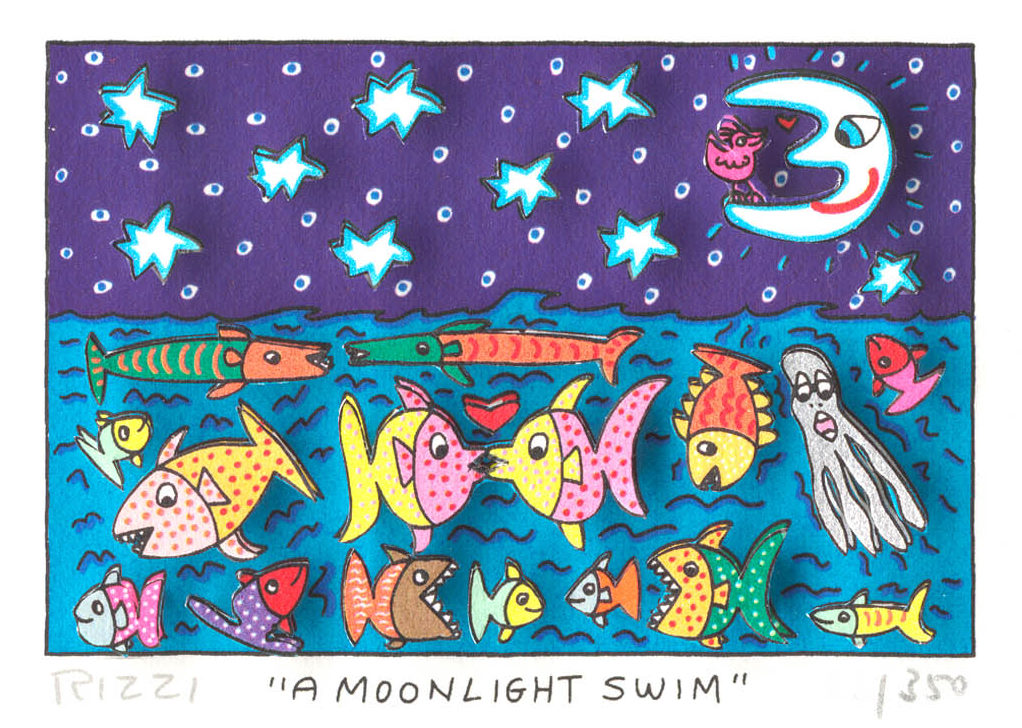 A Moonlight Swim