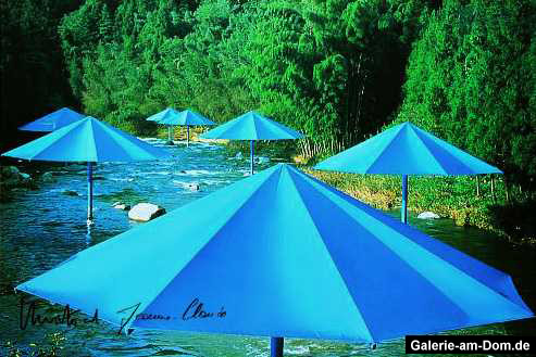 Umbrellas Blau Nr. 16 (1991)