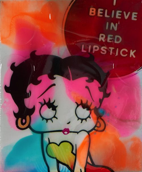 Red Lipstick (Comicgirl) - Epoxy