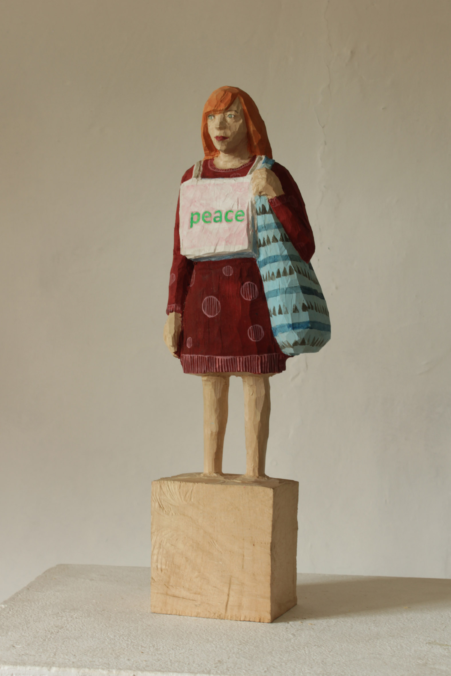 Edekafrau (1268) Peace (gemusterte Tasche)