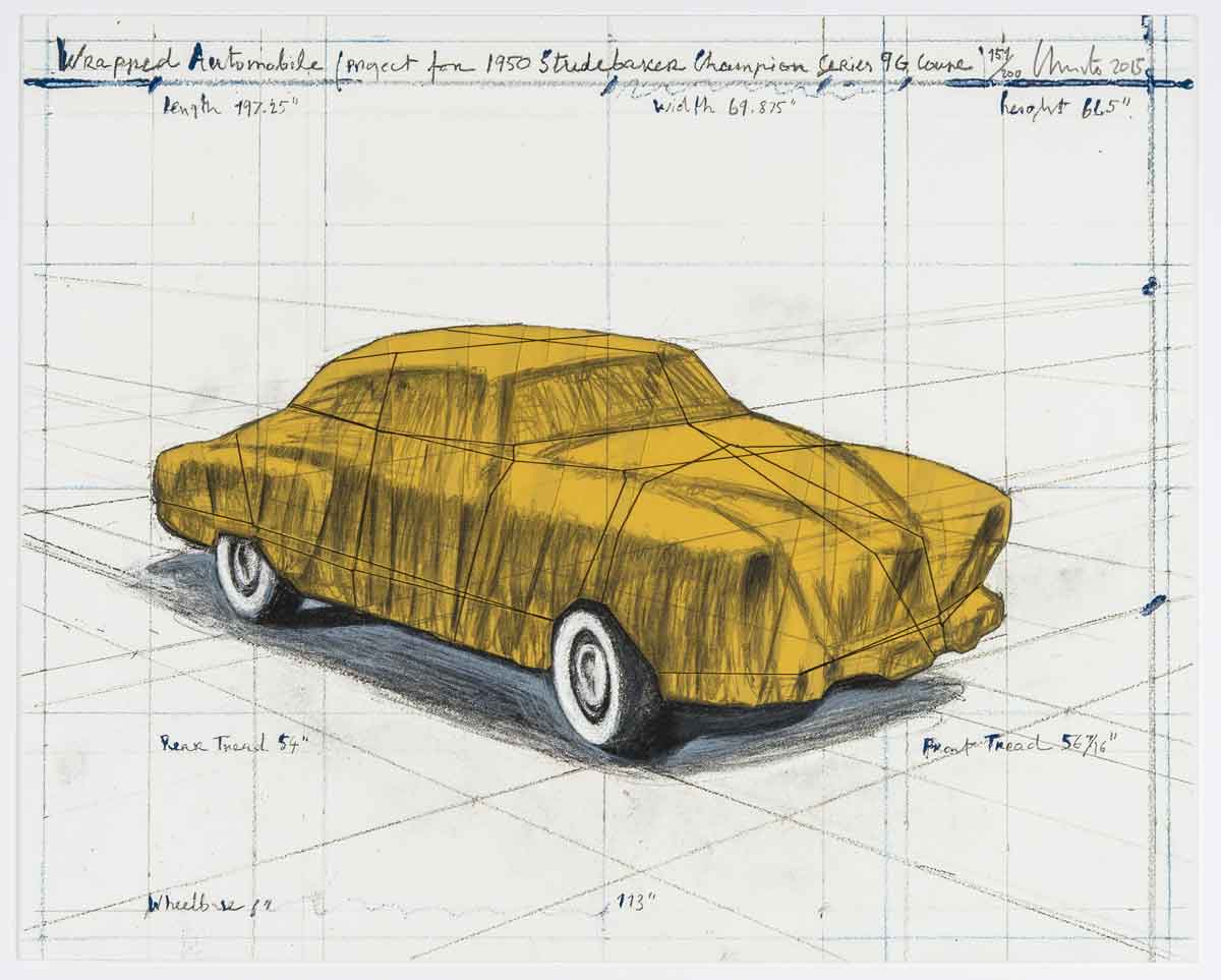 Wrapped Automobile (Project for 1950 Studebaker Champion, Series 9 G Coupe)