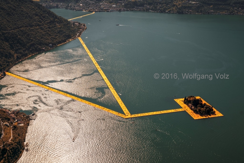ohne Titel, 2016 (The Floating Piers) - WV 04