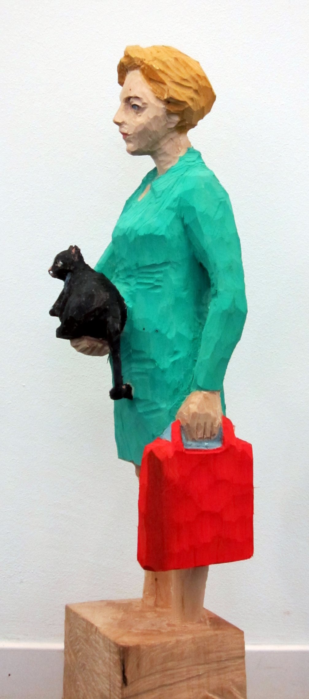 Edekafrau (1107) mit schwarzer Katze