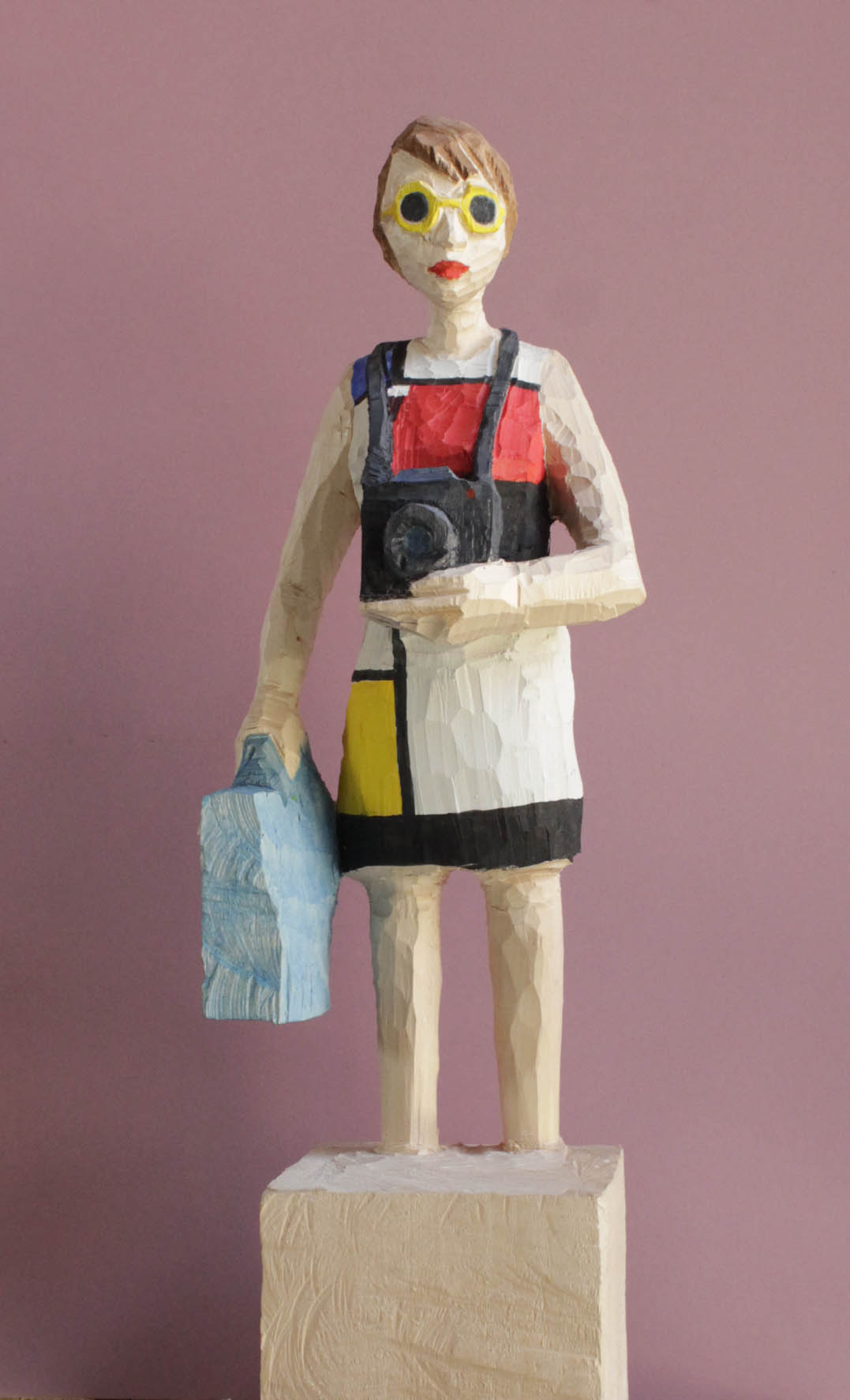Edekafrau (1011) in Mondrian mit Leica