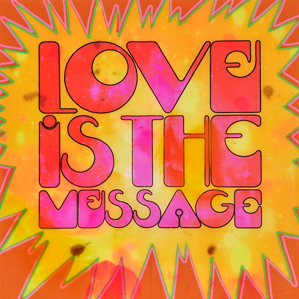 Love is the Message - Epoxy - 2020