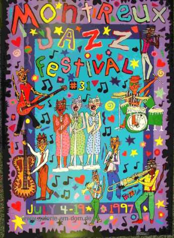 Poster: Montreux Jazz Festival