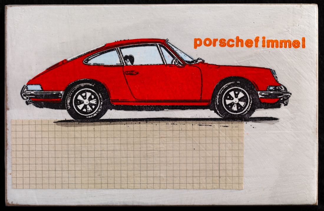 Porschefimmel - 911s rechts rotorange