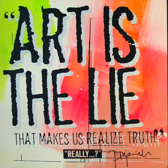 Art is the Lie
