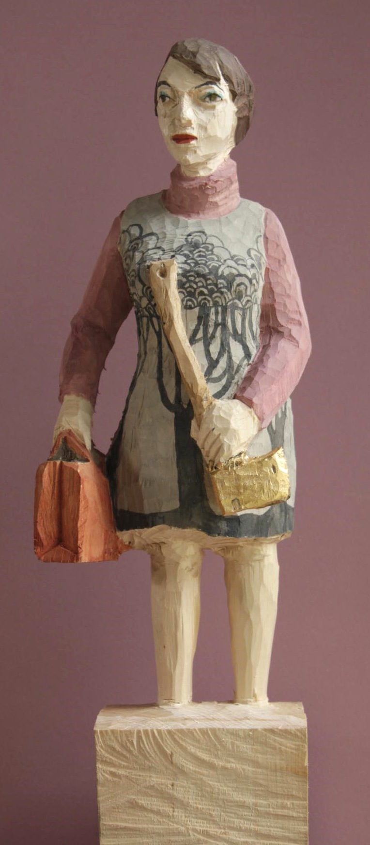 Edeka Frau (881) mit goldener Axt