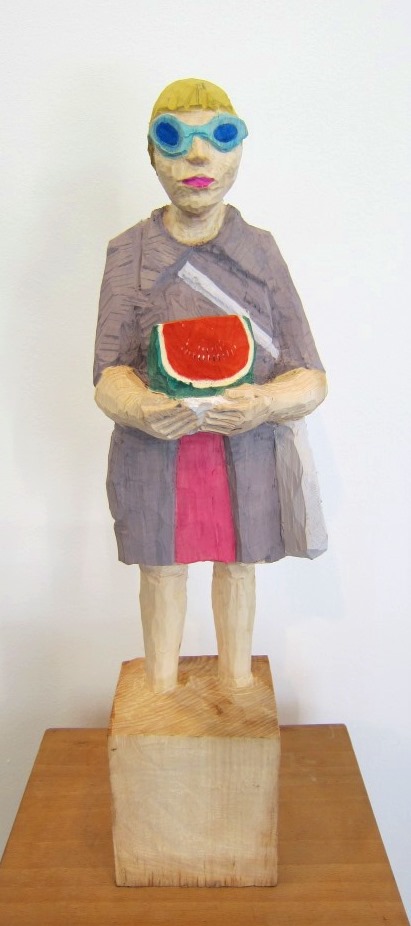 Edekafrau mit Wassermelone (908)