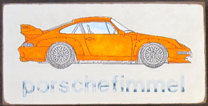 Porschefimmel Orange