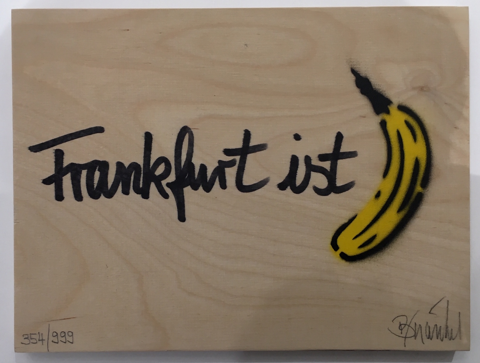 Frankfurt ist Banane