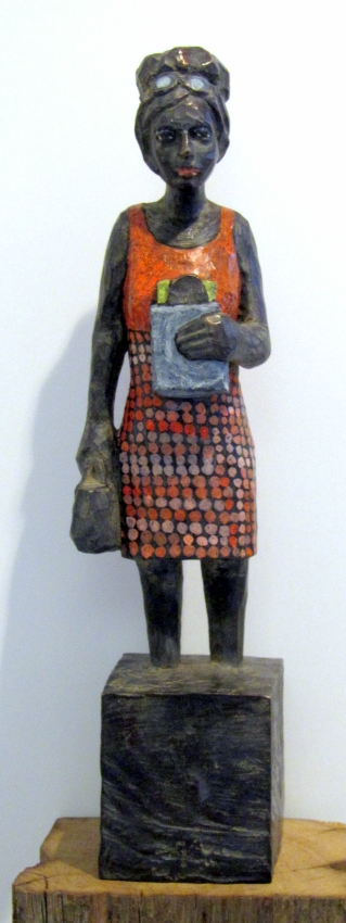 Edeka-Bronze mit Butterbrot E.A. 1