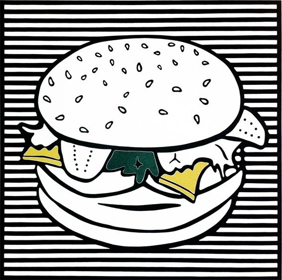 Burger 01, 2013, Unikat