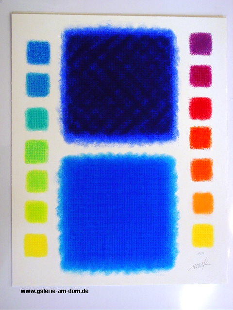 Chromatik blau-blau  - Variation