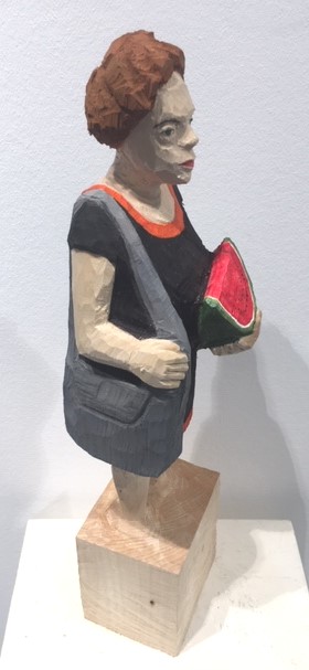 Edekafrau (1335) mit Wassermelone