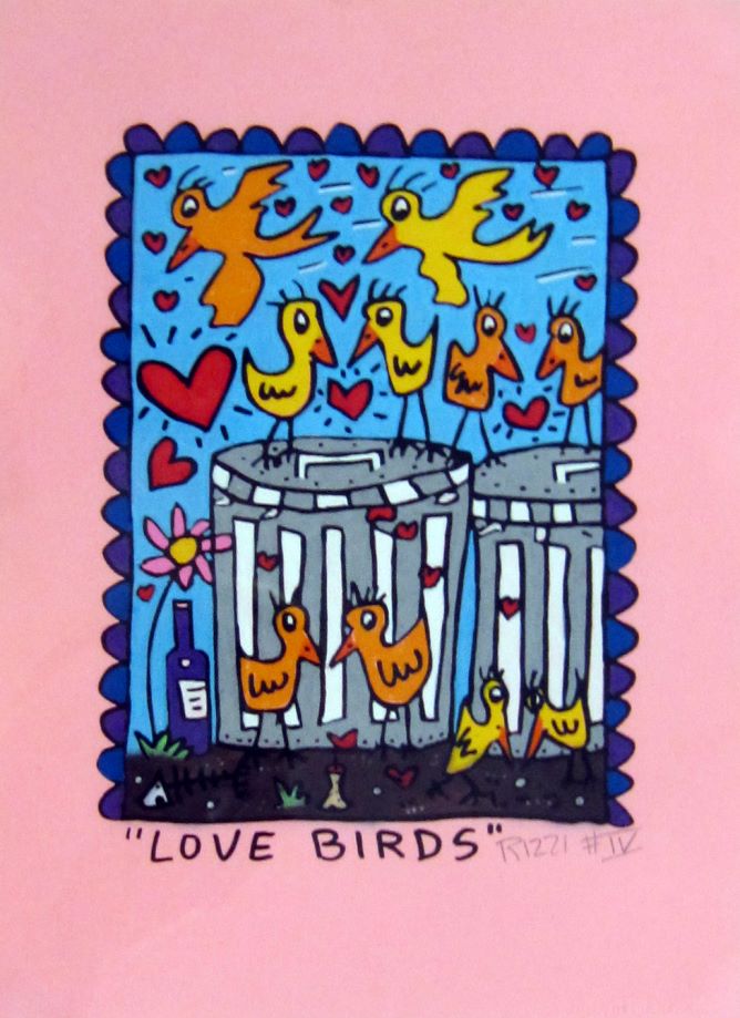 Love Birds Unikat