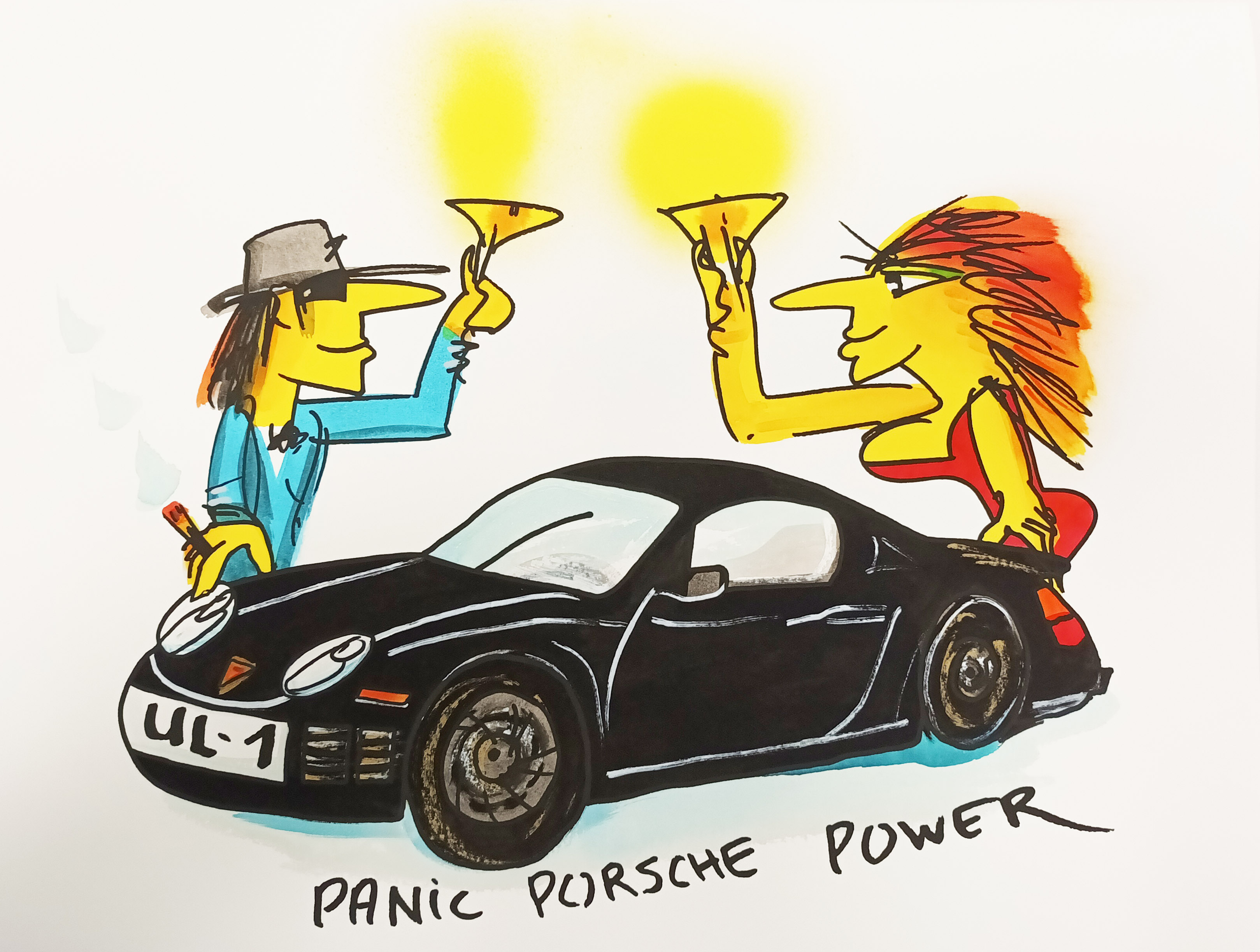 Panic Porsche Power (2022) - Black Edition